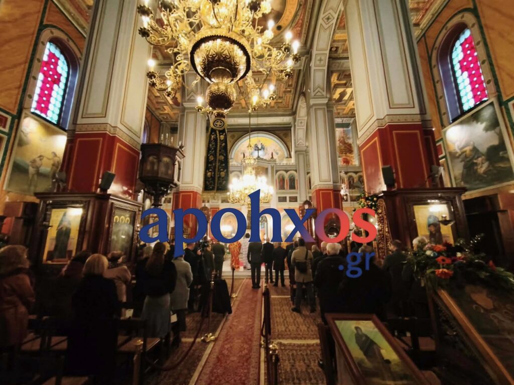 Στην Πάτρα ο Υπουργός Εθνικής Άμυνας Νίκος Δένδιας - Η παρουσία του στην Μητρόπολη- ΦΩΤΟ